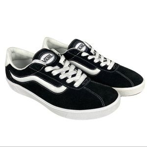 VANS Wally 3 black white skate shoe size 8.5